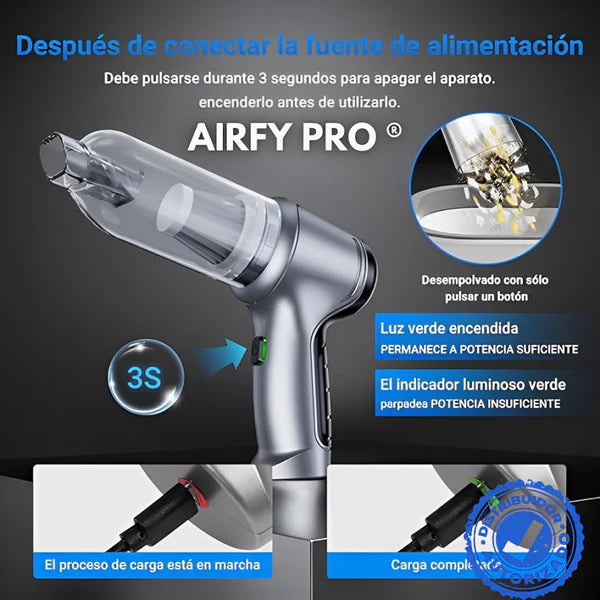 Aspiradora Portátil 2 en 1 TurboClean™