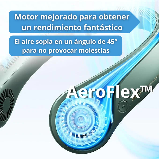 Ventilador de Cuello Portátil Recargable